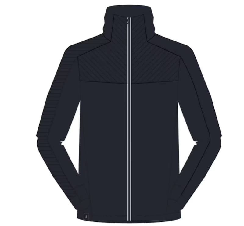 Esta chaqueta polar de Decathlon es ideal para esquiar: protege de la nieve y el clima frío.