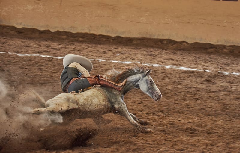 Imagen de un acto de charrería