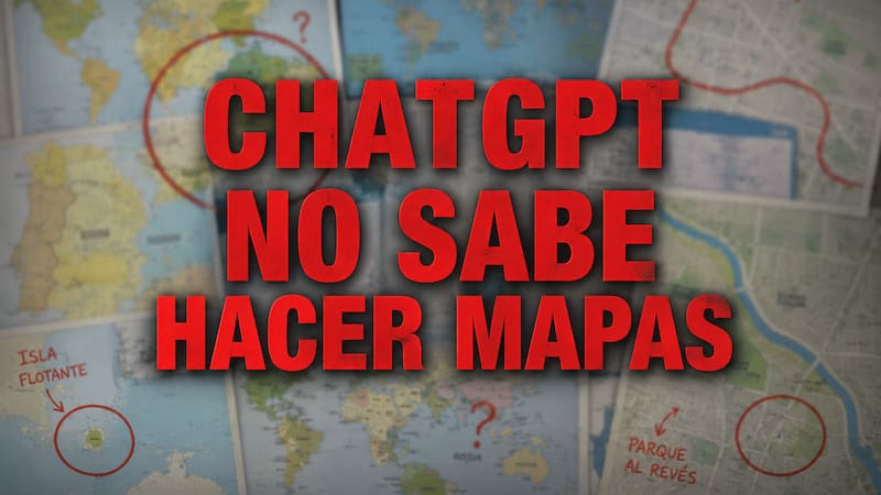 ChatGPT puede escribir textos complejos, pero todavía presenta errores cuando intenta representar espacios y mapas reales.