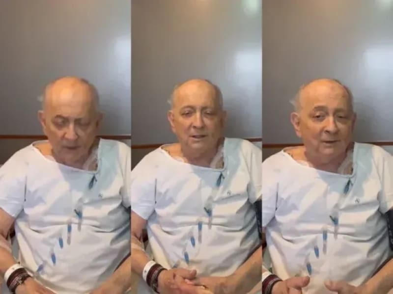 Chiche Gelblung anunció que volvía a los medios, pero esta vez recayó y se encuentra en terapia.