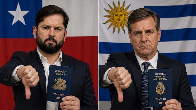 Ya es oficial y confirmado | Argentina, Chile y Uruguay prohíben el ingreso al país a todos los visitantes que posterguen la renovación del pasaporte.