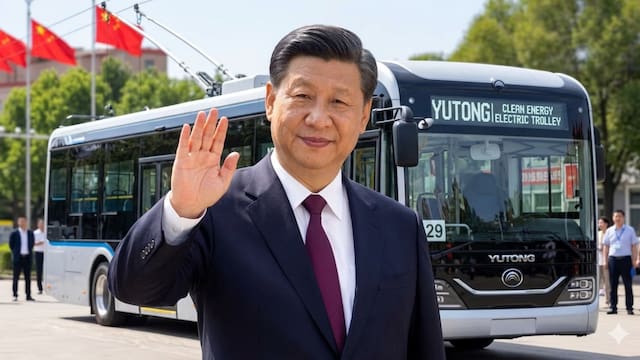China desplaza a Estados Unidos y gana territorio en América Latina | Enviará 600 autobuses para dominar el transporte público en este país