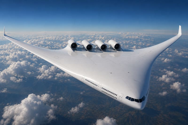 China prepara un avión gigante para más de 800 pasajeros: tendrá 85 metros de ancho y volará a casi 1.000 km/h