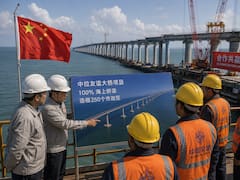 China envía ingenieros y obreros a un país latino y construyen el puente más largo de América latina: 100% sobre el mar y beneficiará a 250 municipios