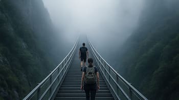 China construyó la “escalera al cielo”, un sistema que permite subir una montaña en apenas 10 minutos