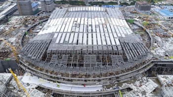 China construyó una estación en menos de un día | Redujo un viaje de 7 horas en apenas 90 minutos