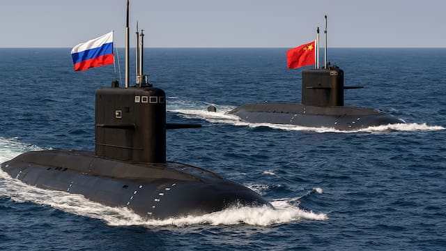 Se confirmó la alianza más temida de la Tercera Guerra Mundial: dos superpotencias unieron sus flotas en un giro inesperado