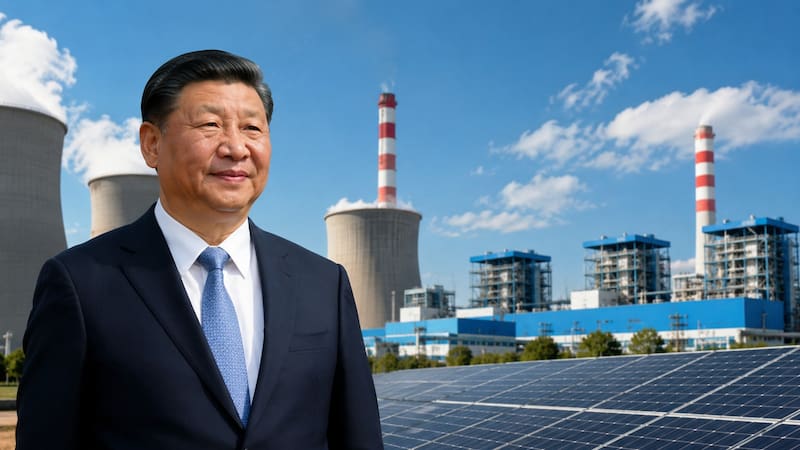 China construirá parques solares gigantes en un país latinoamericano y lo transformará en una potencia energética. (Representación creada con IA)