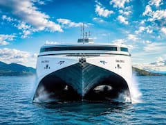 Made in Tasmania por u$s 180 millones: traen el mayor ferry eléctrico del mundo para ir a Colonia