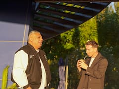 Messi llegó a la Argentina: fotos con Chiqui Tapia y entrenamiento con la Selección