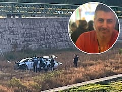 Estaba de viaje con su pareja, volcó su auto de alta gama, falleció y le desvalijaron el cuerpo entero