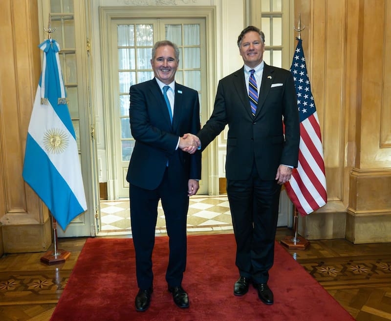 Christopher Landau - Pablo Quirno (EEUU en el Palacio San Martín)