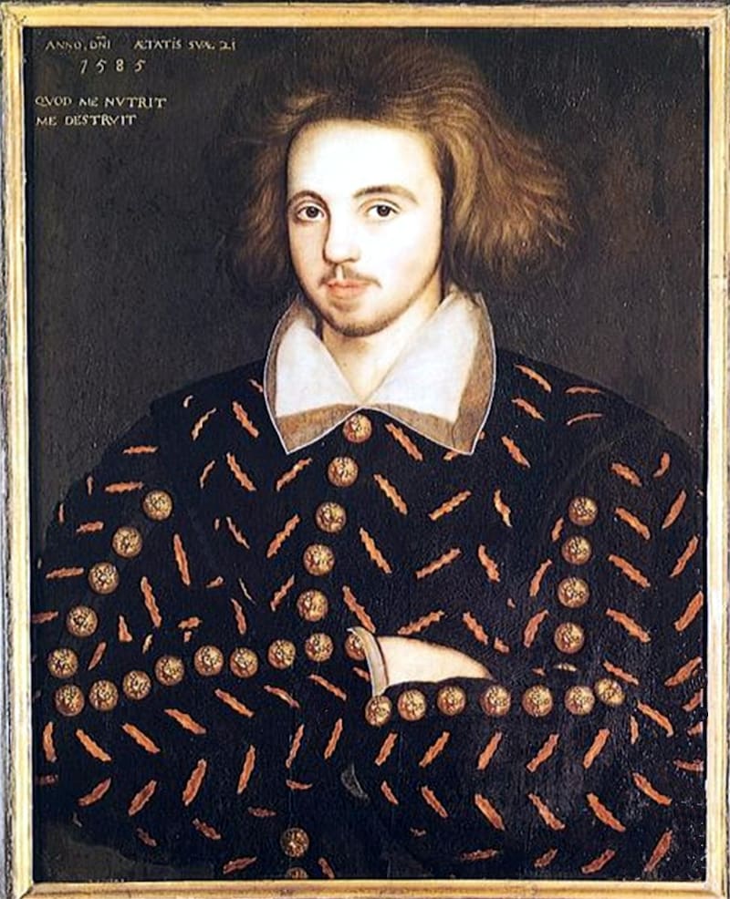 Christopher Marlowe (1564-1593) fue uno de los poetas y dramaturgos más influyentes de la época isabelina. Entre sus obras, que inspiraron a Shakespeare, se cuentan «Tamerlán el Grande», «Doctor Fausto» y «Eduardo II.