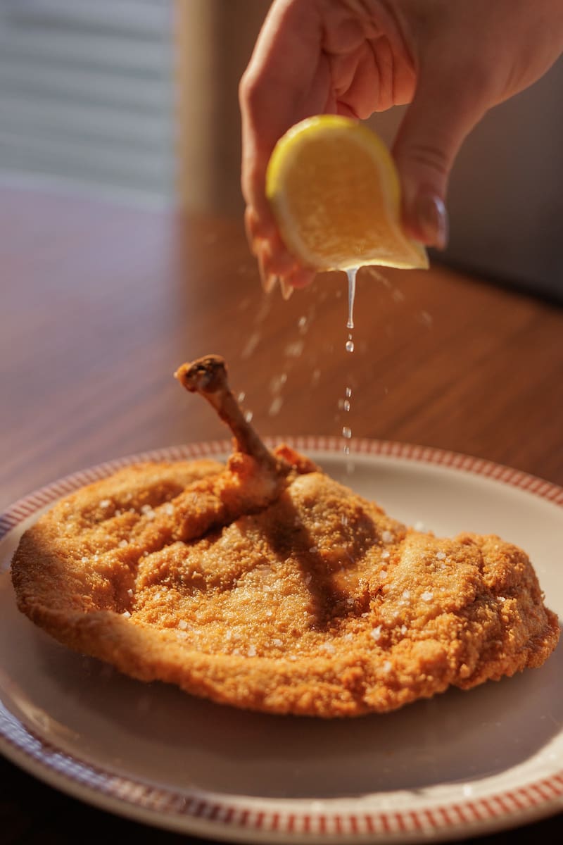 La milanesa, uno de los imperdibles de la carta