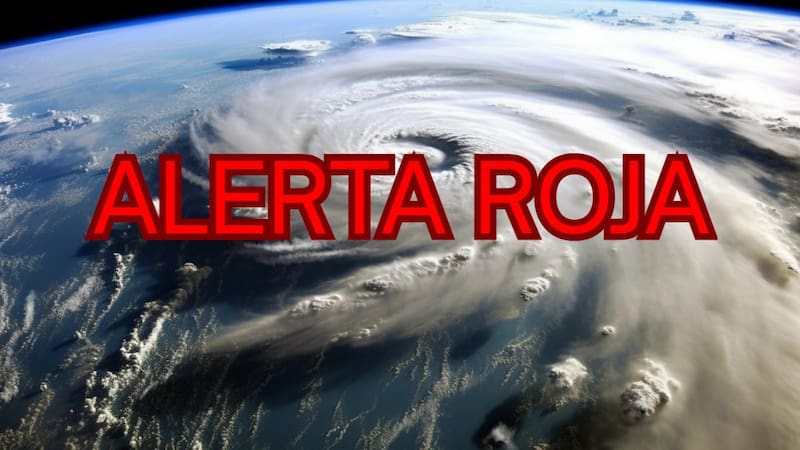 Hay alerta roja por lluvias torrenciales y posible formación de un ciclón a partir del sábado. (Fuente: Freepik / Canva)