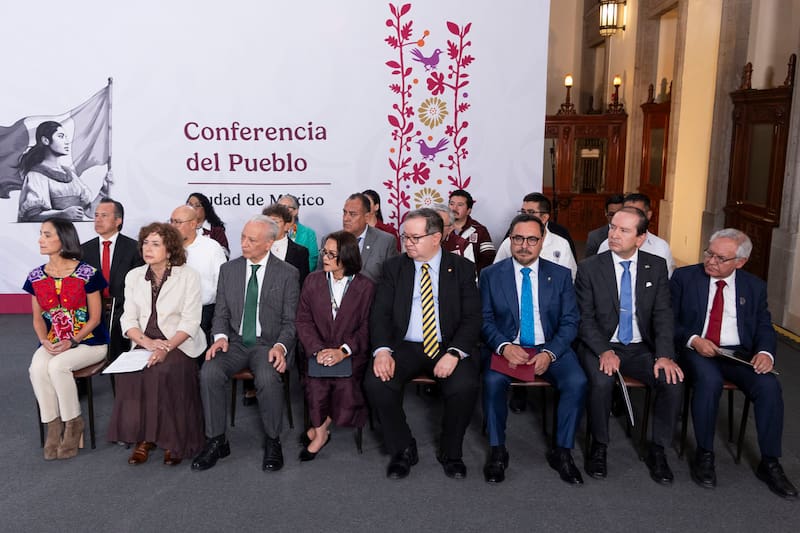 El equipo de científicos está integrado por Luz Elena González Escobar, secretaria de Energía; Víctor Rodríguez Padilla, director de Petróleos Mexicanos (PEMEX); Rosaura Ruiz Gutiérrez, Secretaría de Ciencia, Humanidades, Tecnología e Innovación; Leonardo Lomelí Vanegas; Rector de la UNAM; Arturo Reyes-Sandoval; Director general de Instituto Politécnico Nacional; Gustavo Pacheco López, rector de la Universidad Autónoma Metropolitana (UAM); Patricia Guadalupe Herrera; directora del Instituto Mexicano de Tecnología del Agua; Erick Emanuel Luna Rojero, encargado de la Dirección de Investigación del Instituto Mexicano del Petróleo; Emilia Esther Calleja Alor, directora general de la Comisión Federal de Electricidad (CFE); Cuitláhuac García Jiménez, director General del CENAGAS.