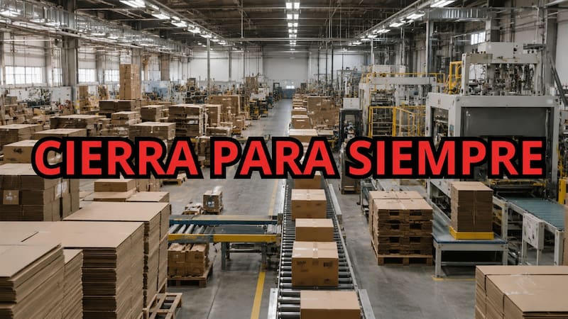 Cierra para siempre una histórica fábrica.