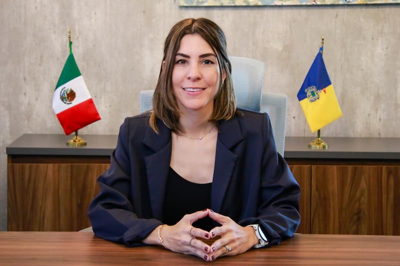 Cindy Blanco, secretaria de Desarrollo Económico de Jalisco.
