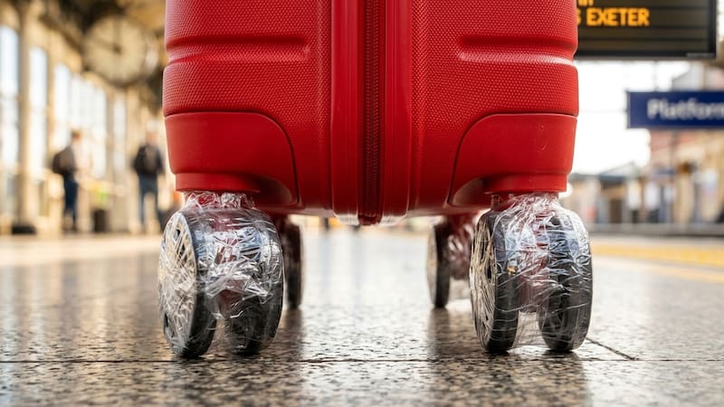 Las ruedas están expuestas al polvo, la humedad y la suciedad durante los viajes.