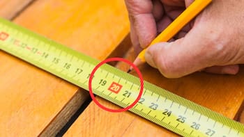 No todos lo saben: para qué sirven los números rojos en una cinta métrica y por qué se crearon
