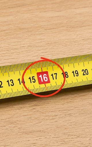 Pocos lo saben | Para qué sirven los números rojos de la cinta métrica y por qué están