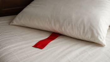 Poner una cinta roja debajo de la almohada: para qué sirve y por qué algunos lo recomiendan