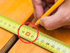 Pocos lo saben | Para qué sirven los números rojos de la cinta métrica y por qué son más útiles de lo que parecen