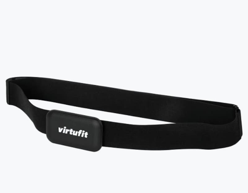 El cinturón de frecuencia cardíaca de Decathlon brinda detalles precisos. (Fuente: Decathlon).