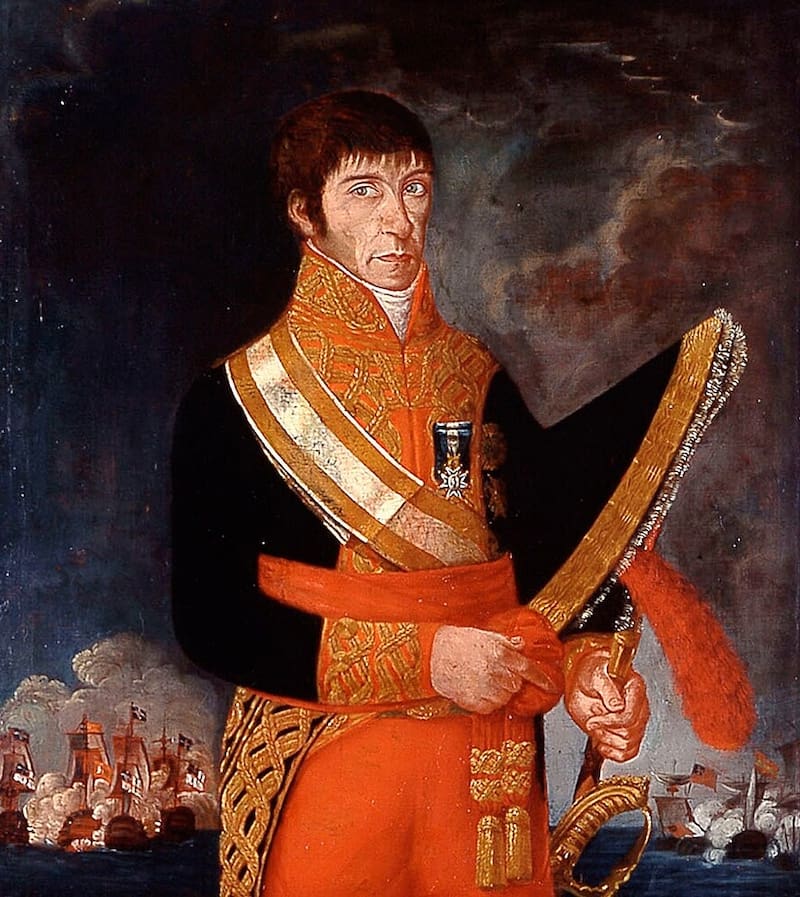 En la batalla de Trafalgar, Cisneros comandó el navío Santísima Trinidad frente a la flota inglesa del almirante Nelson.
