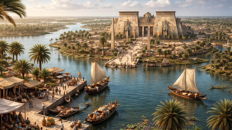 El hallazgo del siglo: descubren una antigua metrópolis egipcia enterrada y se reescribe la historia de la humanidad.