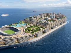 Así será la primera mega ciudad flotante: medirá 1.6 kilómetros, alojará a 80,000 personas y tendrá su propio estadio