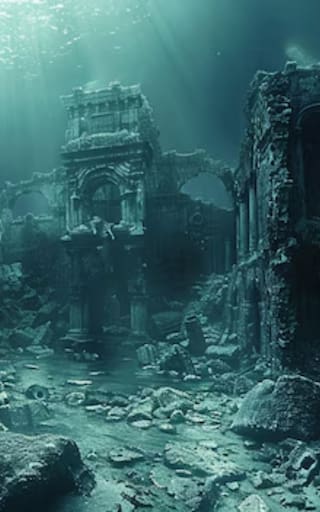 El hallazgo del siglo: descubren una metrópolis similar a Atlantis en lo más profundo de un lago