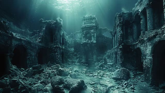 El hallazgo del siglo | Arqueólogos descubren una metrópolis similar a Atlantis en el fondo de un lago