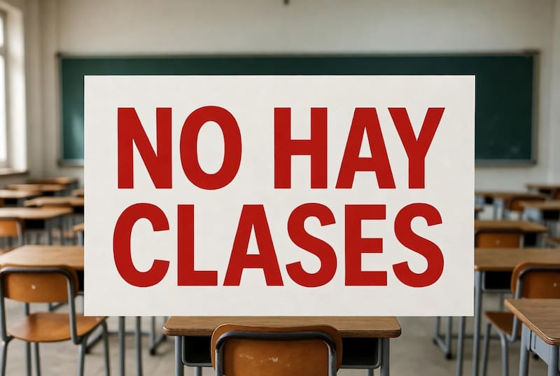Suspenden las clases el lunes | Todos los alumnos tendrán un fin de semana largo en estos municipios.