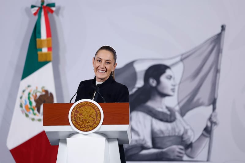 El mensaje de Año Nuevo de Sheinbaum.