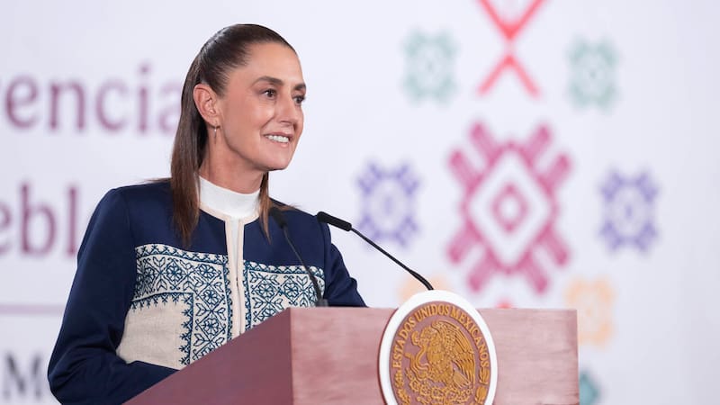 Claudia Sheinbaum, presidenta de México.