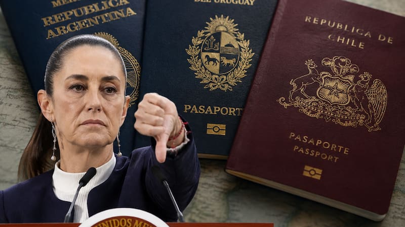México prohíbe el ingreso al país de argentinos, uruguayos y chilenos aunque tengan pasaporte si postergaron el trámite de renovación.