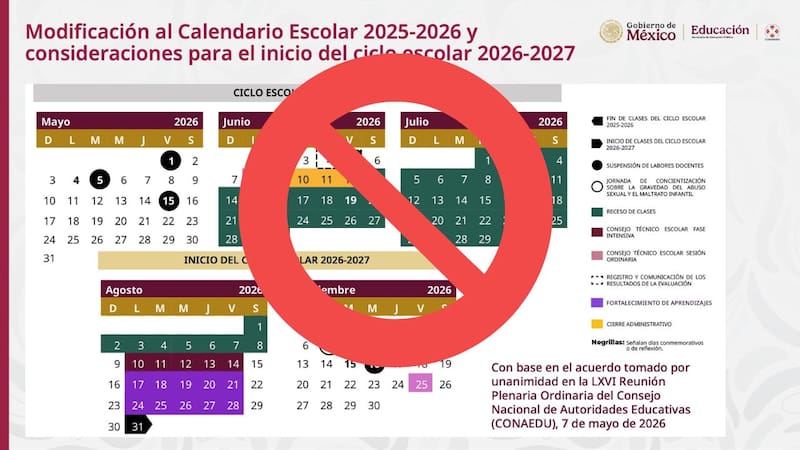 Claudia Sheinbaum quiere que los estudiantes tengan más días de clase y pone en duda el cierre del ciclo escolar anticipado.