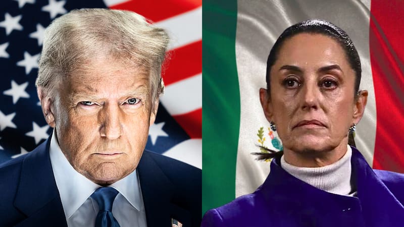 Claudia Sheinbaum apuntó contra el conflicto entre Donald Trump y Nicolás Maduro