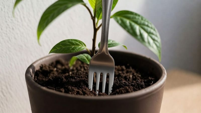 Clavar tenedores en la tierra de las plantas: para qué sirve, por qué recomiendan hacerlo y qué beneficios tiene
Fuente: IA