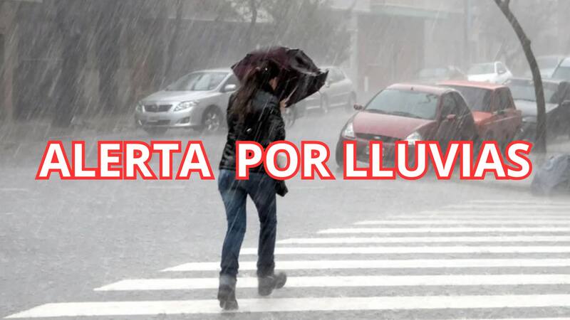 Se aproxima el diluvio histórico del año: 24 horas de tormentas con granizo y fuertes lluvias con ráfagas de viento.