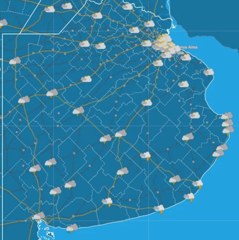 Cómo estará el clima durante el lunes 5, según el SMN.