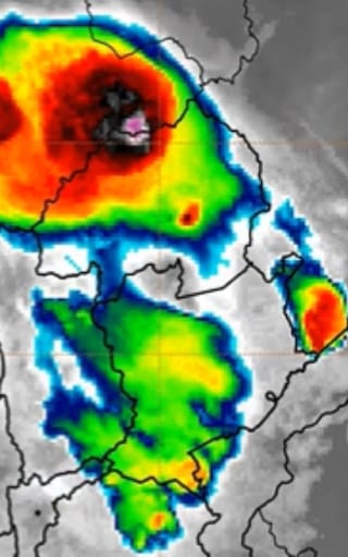 Se aproxima el diluvio del año con 48 horas de lluvias intensas y tormentas eléctricas: estas serán las zonas más afectadas