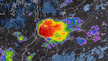 Se viene una tormenta histórica con lluvias por 48 horas: intensas precipitaciones y fuertes ráfagas de viento
