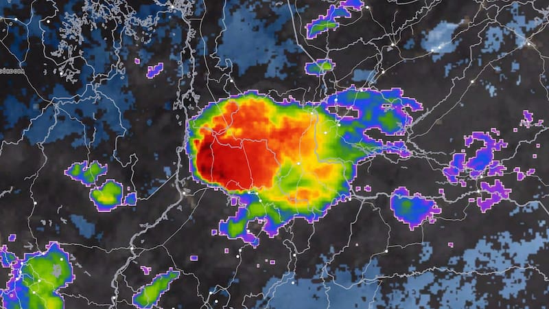 Se viene una tormenta histórica con lluvias por 48 horas: intensas precipitaciones y fuertes ráfagas de viento.