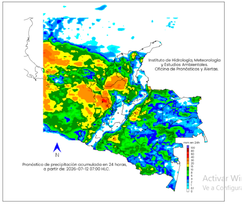 Se aproxima el diluvio del año con 48 horas de tormentas, fuertes lluvias y ráfagas de viento: estas serán las regiones más afectadas