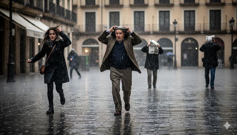 Una fuerte tormenta con nevadas llega para el fin de semana a diversas zonas de Estados Unidos. Fuente: Archivo.