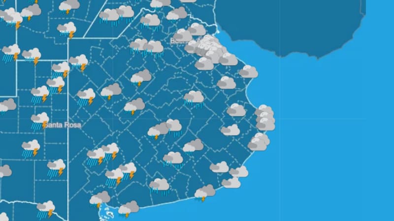 El impacto de las precipitaciones variará según la región geográfica y la franja horaria
