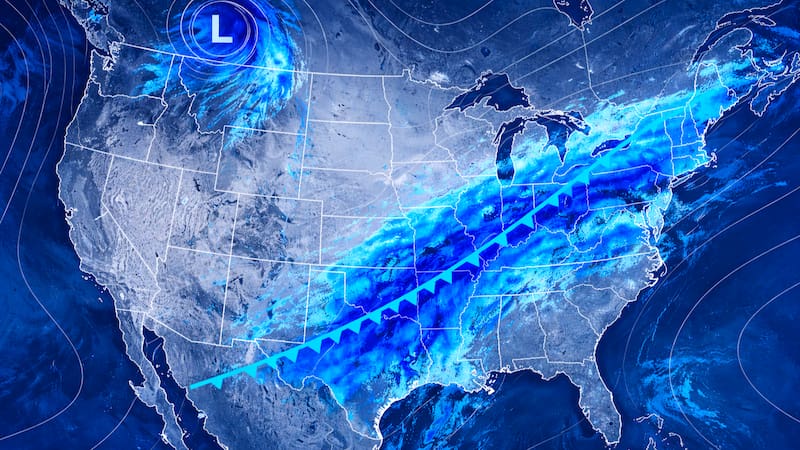 Durante toda las semana varias zonas de Estados Unidos serán golpeadas por tormentas eléctricas