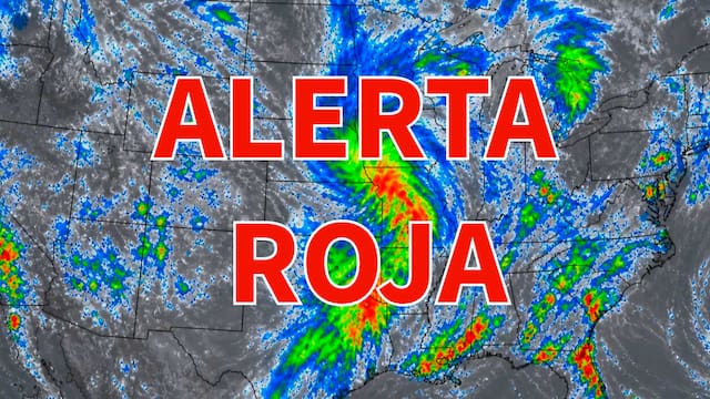 Se aproxima una tormenta histórica de 48 horas de tormentas con lluvias fuertes y ráfagas de viento de hasta 60 km/h